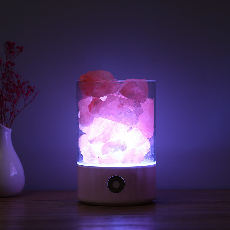 Restful Rays LED Himalayan Crystal Salt Lamp