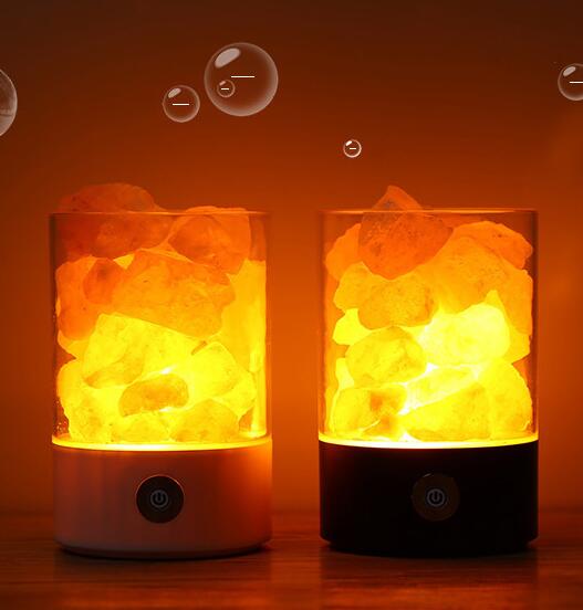 Restful Rays LED Himalayan Crystal Salt Lamp