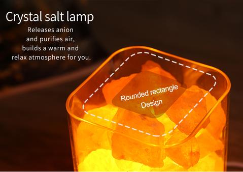 Restful Rays LED Himalayan Crystal Salt Lamp