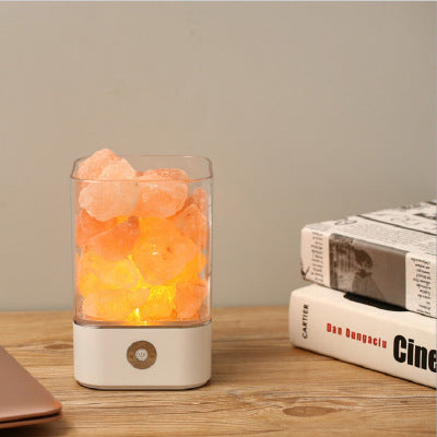 Restful Rays LED Himalayan Crystal Salt Lamp