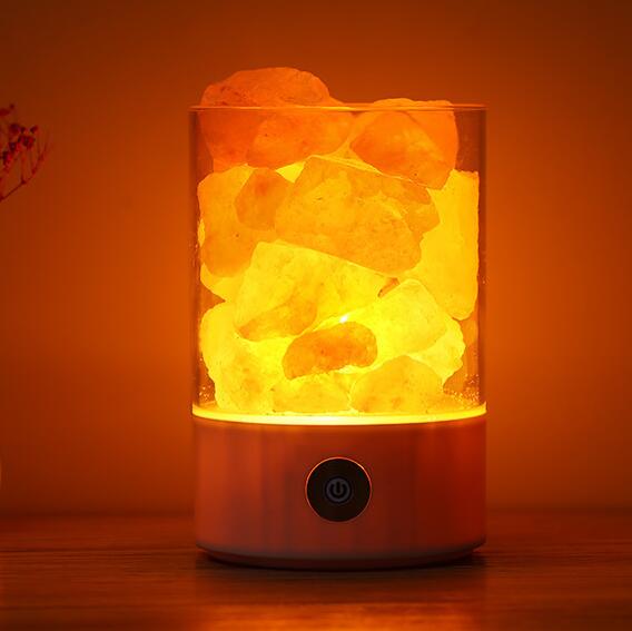 Restful Rays LED Himalayan Crystal Salt Lamp