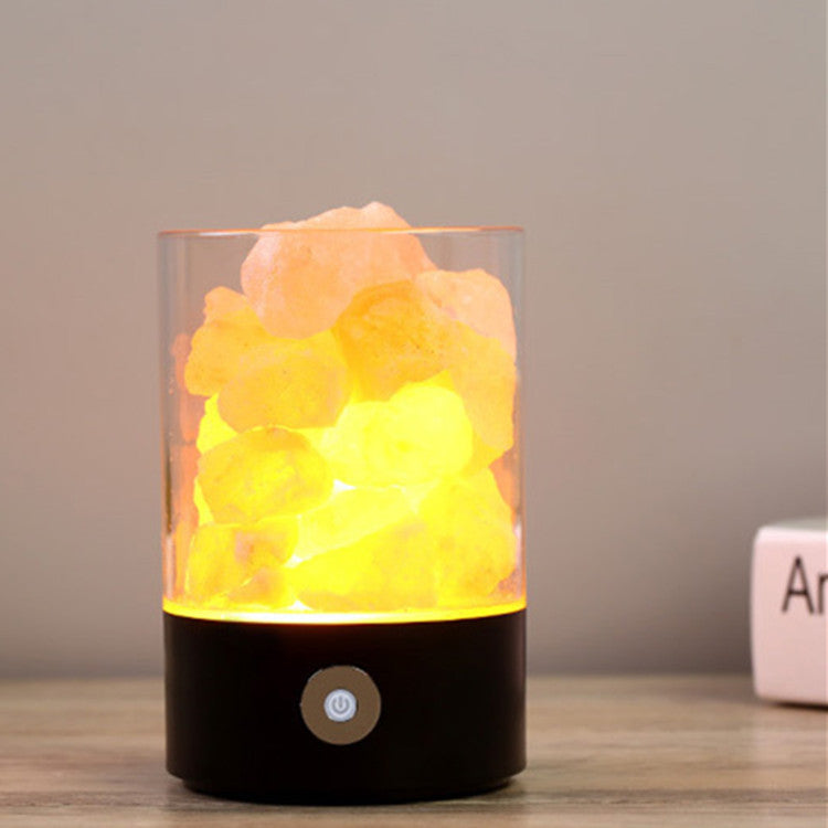 Restful Rays LED Himalayan Crystal Salt Lamp