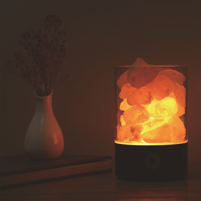 Restful Rays LED Himalayan Crystal Salt Lamp