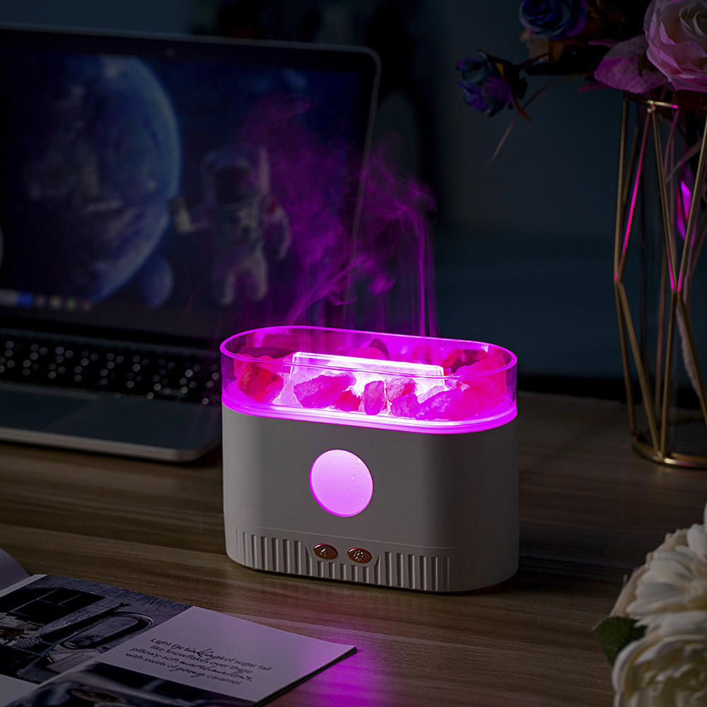 Restful Rays Himalayan Salt Mist Humidifier and Diffuser