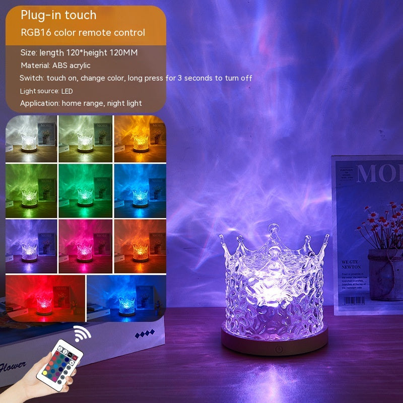 Restful Rays Crown LED Ambient USB Night Light