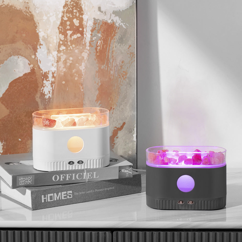 Restful Rays Himalayan Salt Mist Humidifier and Diffuser