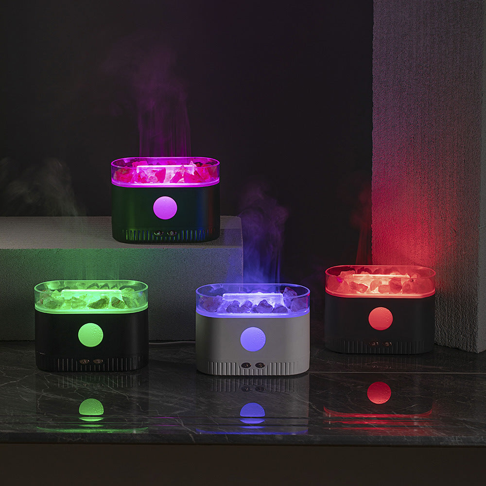 Restful Rays Himalayan Salt Mist Humidifier and Diffuser