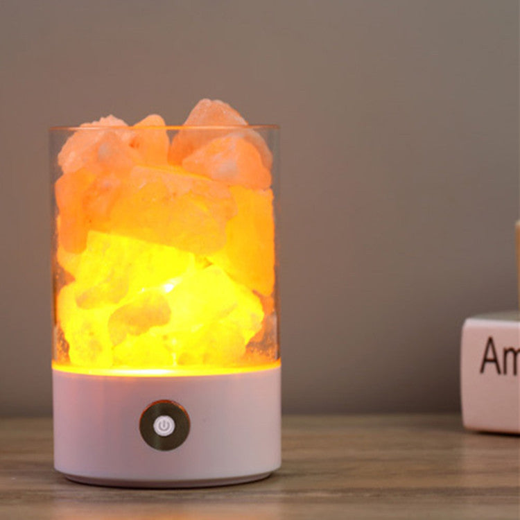 Restful Rays LED Himalayan Crystal Salt Lamp